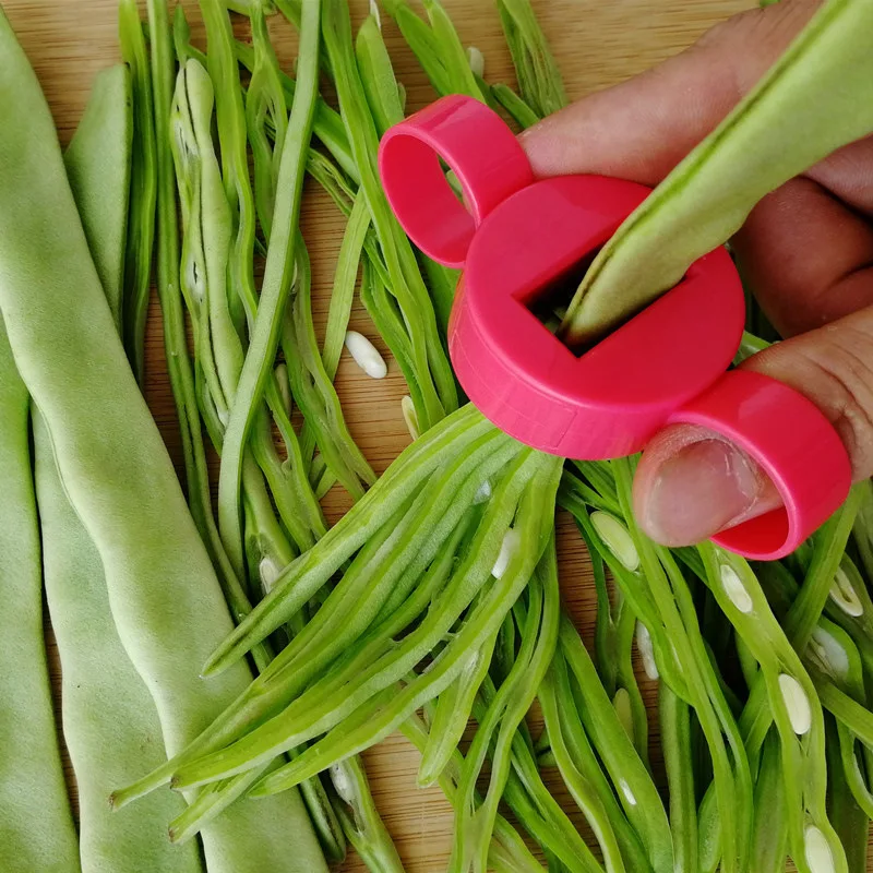 Bean Horn Cutters Household Manual Multifunctional Cutters Green Beans Dutch Bean Kitchen Gadgets Vegetable Slicer Tool