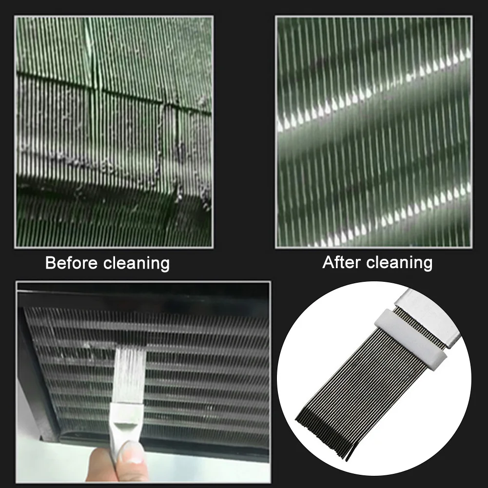 Air Conditioner Condenser Stainless Steel Fin Comb AC Fin Cleaning