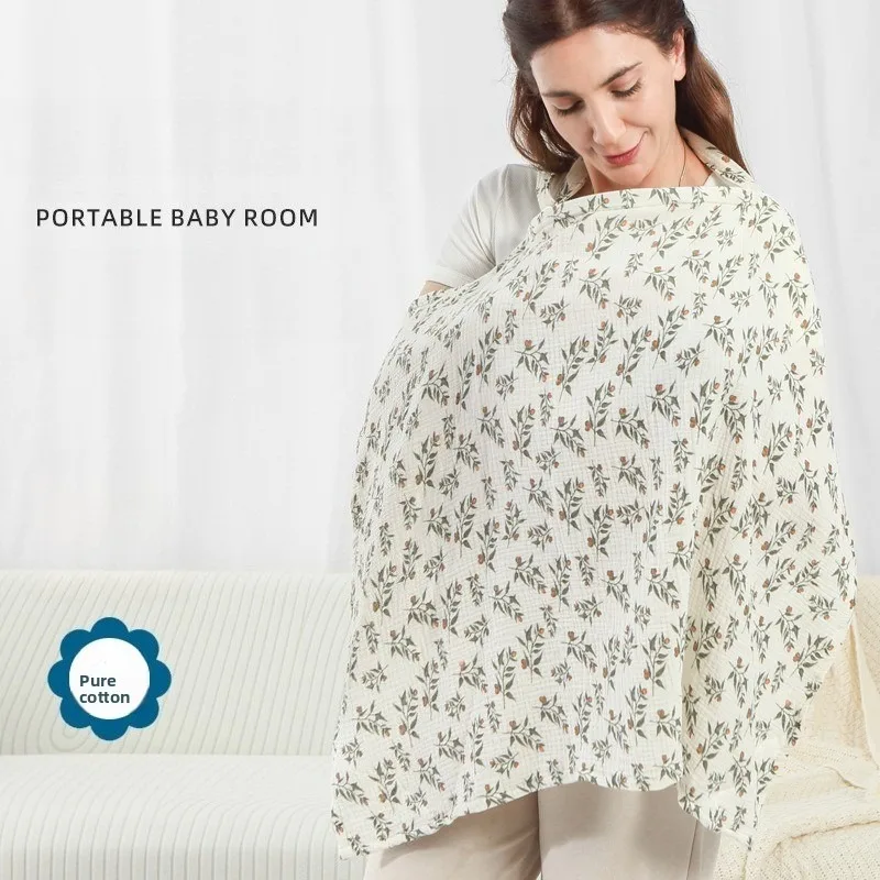 Adjustable Maternity Clothings Nursing Covers Cotton Mother Nursing Covers Kids Nursing Apron Breastfeeding Baby Stroller Cover