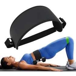 Enhanced Hip Thrust & Glute Bridge Workout Belt with Pad (1PC Black)