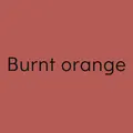 Burnt orange