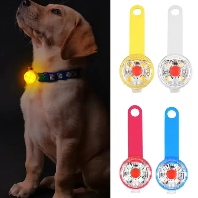 S162f62dd7de441b49b501d4ca6ab2fb7W.jpg Dog collar, loss collar, weatherproof LED safety light, USB rechargeable LED light collar, dog, cat, pet