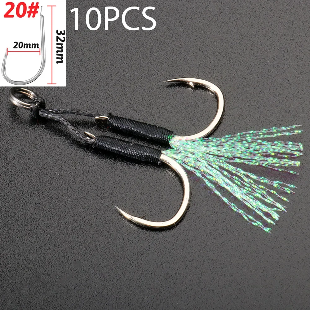 10PCS Hooks 2 No.20
