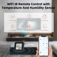 WIFI Tuya Smart Universal IR Remote With Temperature Humidity Sensor for Air Conditioner TV AC Works with Alexa Google Home - Image 2