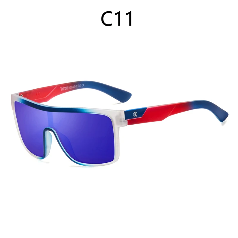 VIAHDA Men's Polarized Square Sunglasses - Sport Retro Driving Fishing Glasses (Multiple Colors)