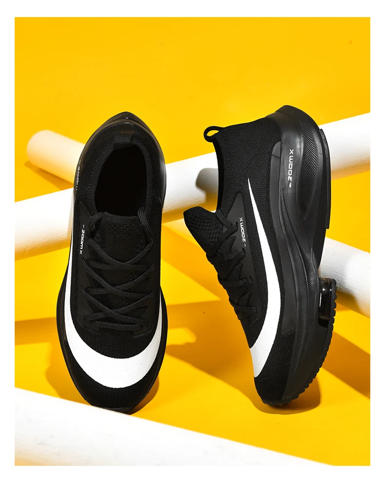 Men Running Shoes Breathable Race Cushioning Outdoor Jogging Sneakers Trainer Luxury shoes Couple Non-Slip Mesh Off-road Shoes S162ff9cee16648c48ea55de40706e411V
