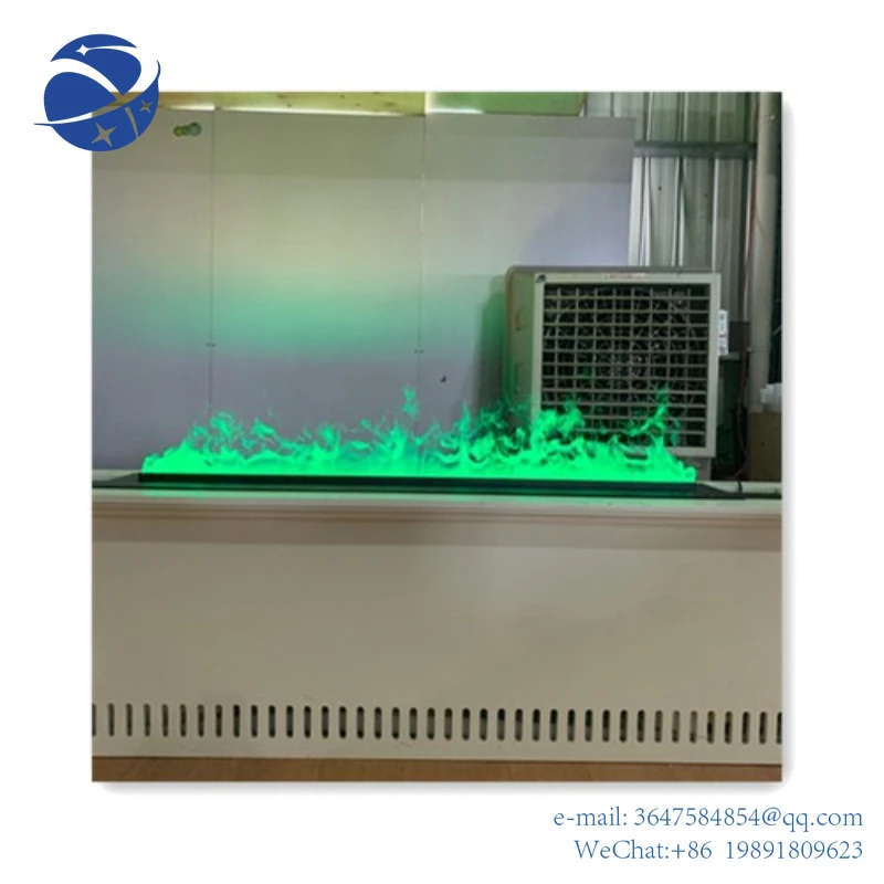 

Yun Yi1500mm APP color adjustment home indoor decoration muti colors changing artificial simulated flame water vapor steam firep