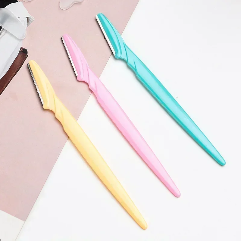 Eyebrow Trimmer Blade Shaver Portable Face Razor Epilation Hair Removal Cutters Woman Makeup