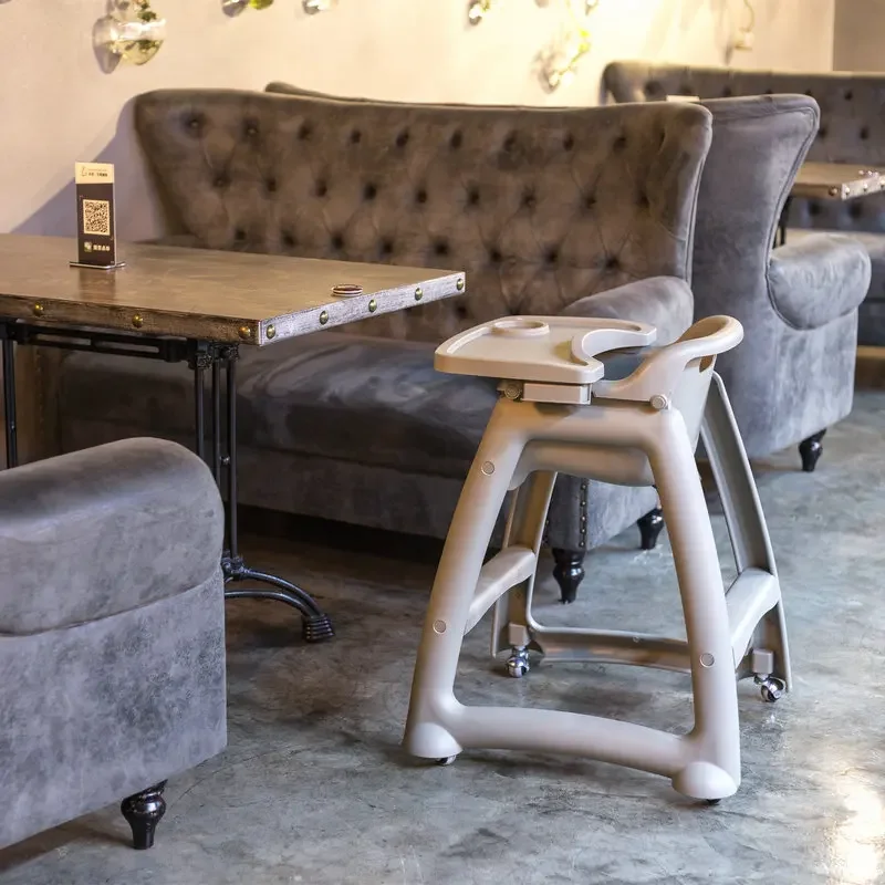 Chidlren Feed Chair For Dinning, Baby Highchair With Adjustable Tray, Can Use At Home Or Hotel