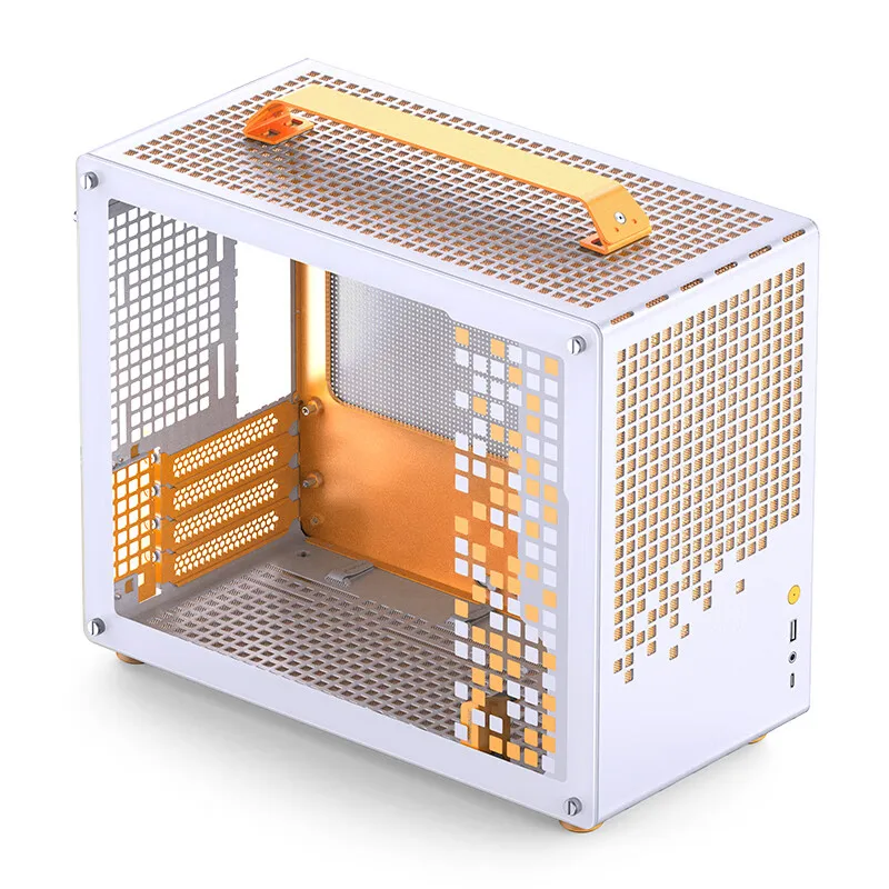 JONSBO Z20 MATX Chassis Detachable Portable Mini Desktop Gaming Computer Transpare Support 363mm Graphics ATX Power pc case pc chassis computer chassis frame