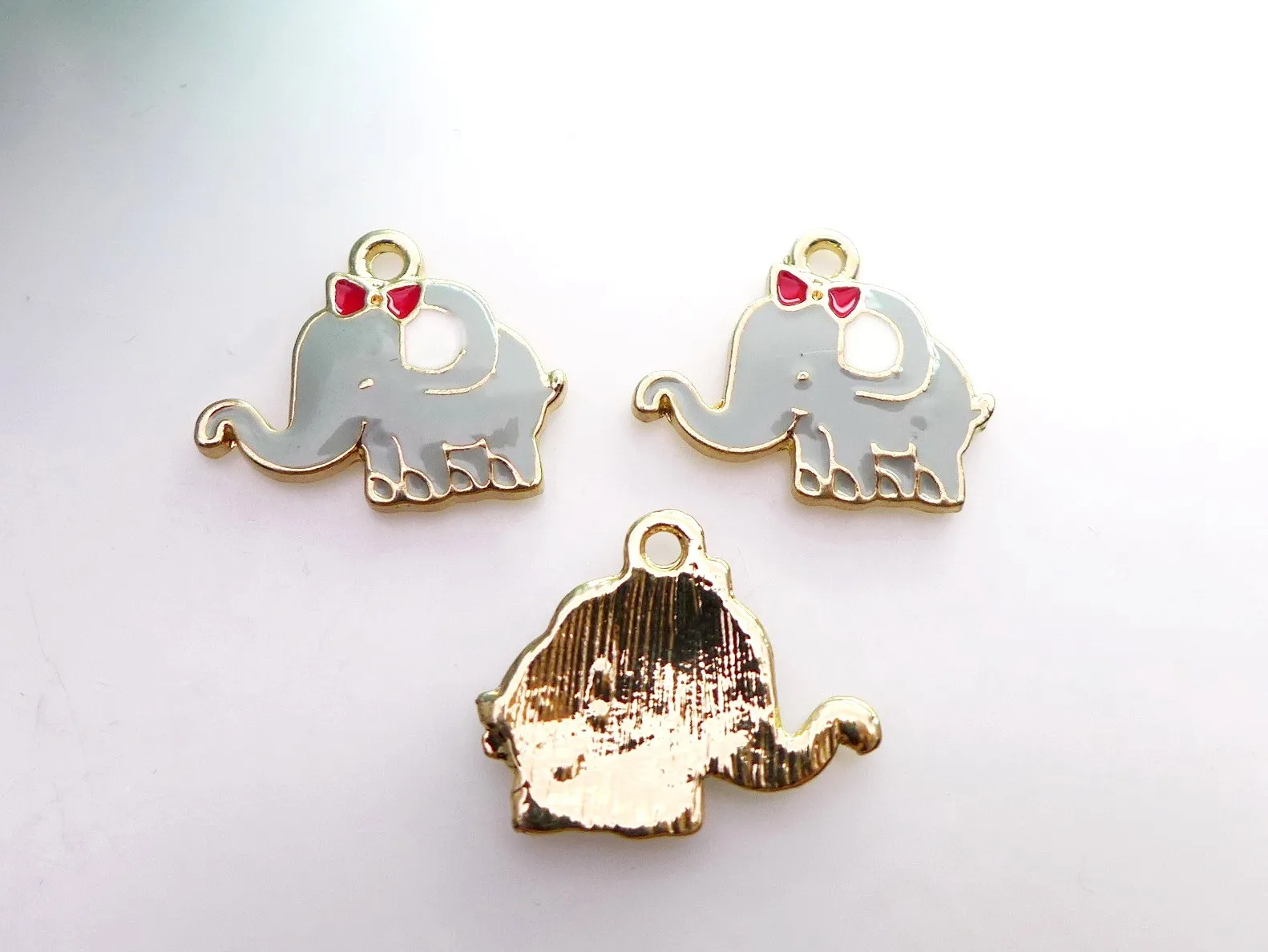 

50/100 шт. 18x16 мм Капельное масло эмалевые аниме Подвески в виде слонов животные ювелирные изделия Аксессуары Бесплатная доставка серьги DIY компоненты