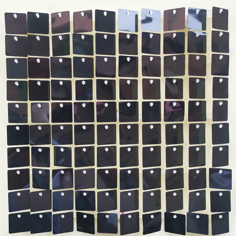 Shimmer Sequin Party Backdrop Curtain 3500pc Metallic Foil Fringe Birthday Wedding Wall Decoration Photo Zone Booth Glitter gold