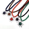 Trendy Popular Mountain Flowers Pendants Vintage Edelweiss Necklaces For Women Party Luck Rope Chain Choker Jewelry Gift 3