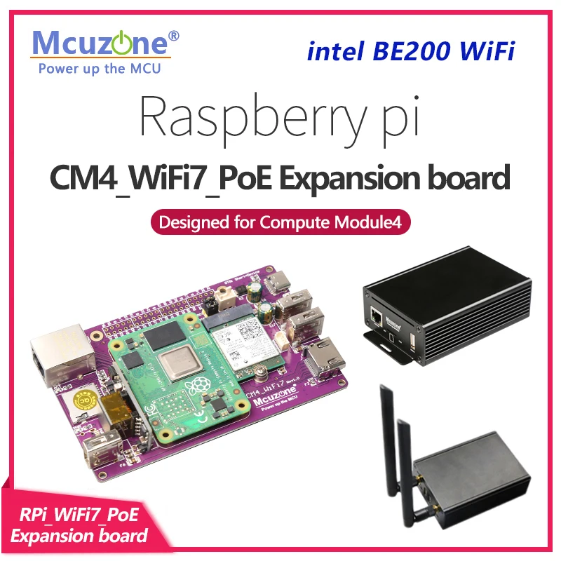 Raspberry pi Cm4 _ Wifi7 _ Poe Placa de Expansão Eb200 Scanner Wi-fi Informações de Rede Kismet Captura de Rede