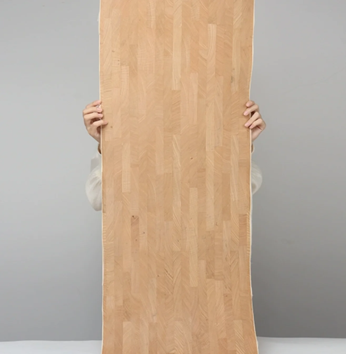 Size:0.4x1.2meter Thick:0.4mm Tree Ring Craft Long Strip Solid Wood Parquet Wood Skin  Furniture home speaker decorative veneer