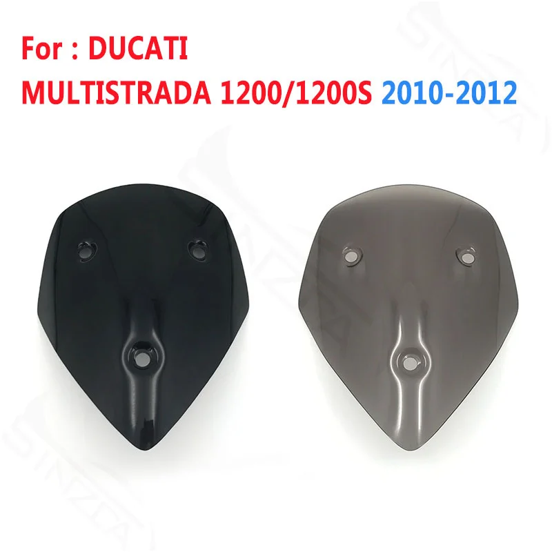 

For DUCATI MULTISTRADA MTS1200 MTS1200S ENDURO 2010 2011 2012 Windshield Sport Windscreen Wind Deflectors