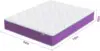 Full Size Mattress 10 H Hybrid Mattress In A Box, Purple Mattresses Full 10"" With Memory Foam And Poet Spring,Bed In A 2