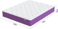 Full Size Mattress 10 H Hybrid Mattress In A Box, Purple Mattresses Full 10"" With Memory Foam And Poet Spring,Bed In A 2