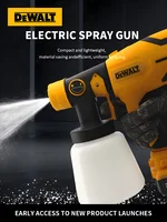 Dewalt aérographe pistolet de pulvérisation électrique sans brosse pulvérisateur de peinture léger Spray uniforme pour l'amélioration de l'habitat et les projets de bricolage 6
