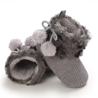 Winter Snow Baby Boots Newborn Warm Booties Soft Sole First Walkers Shoes for Baby Girls Infant Shoes Toddler 0-18Months 3