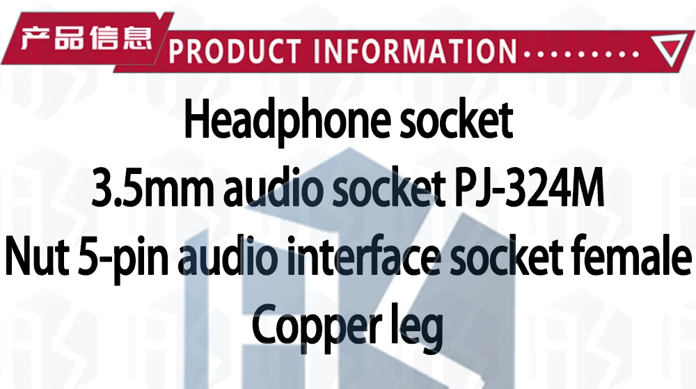 5~10 Stück Bestseller 5-Pin 3,5mm Stereo-Audiobuchse PCB-Platinenmontage für Kopfhörer mit Mutter PJ-324M – Detail 2