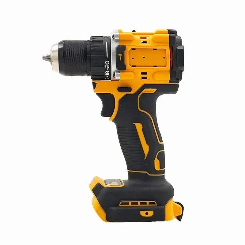 무선 전기 드릴 10mm 척 브러시리스 임팩트 드릴 스크루 드라이버, DeWALT 20V 배터리 전동 공구에 적합, 20 토크