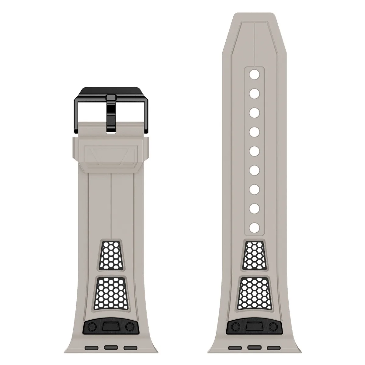 Uhrenarmband für iWatch 42/44/45/49 mm, modisches Metallarmband für die Uhrenserie Ultra2 Se 9/8/7/6_voghion.com