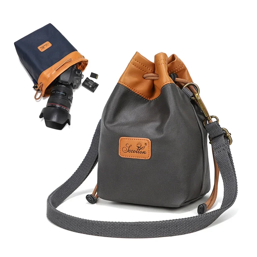 Противоударная сумка для камеры Fujifilm XT5 XT4 XT3 X-E3 XE4 XS10 X100F XA5 Olympus E-M5 II EM5III EM10 EP7, защитная сумка для фотоаппарата