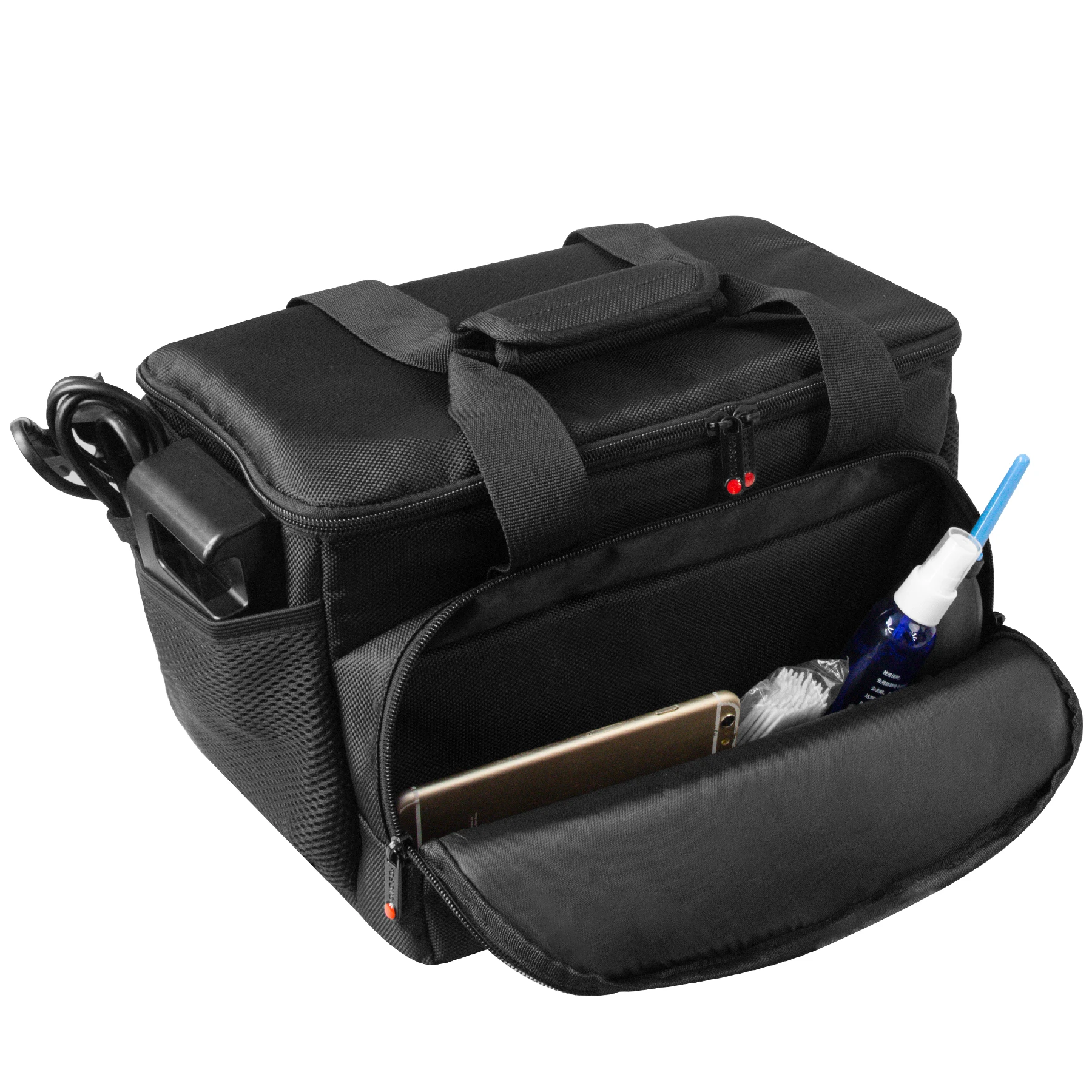 câmera à prova dslr água ombros mochila