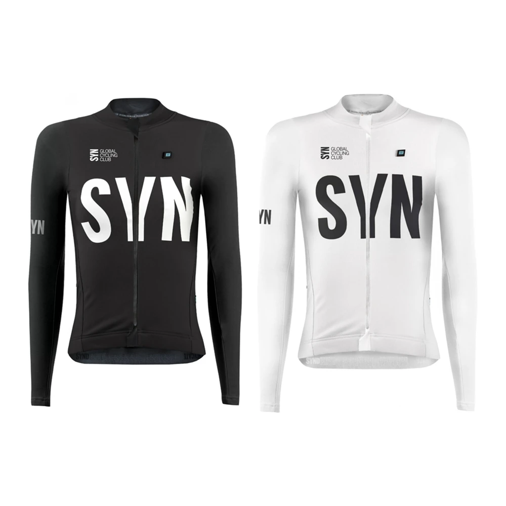 SYN WinterThermal Soft fleece Long Sleeve Cycling Jersey for Women Bicycle Clothing cycling shirt women sports t shirt