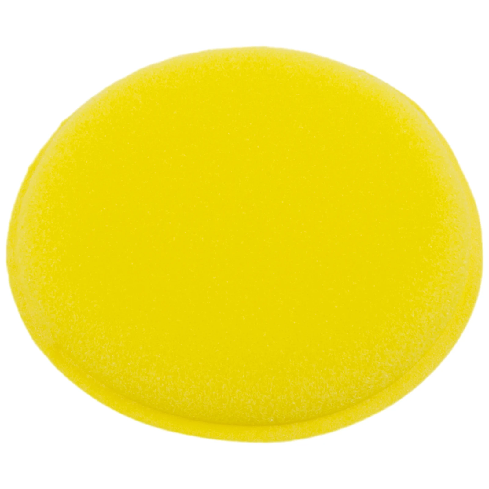 

Foam Sponges Yellow Pads Car Waxing Polishing Wax Applicator Cleaning 100*6mm Fine pore polyester Sale Universal Hot