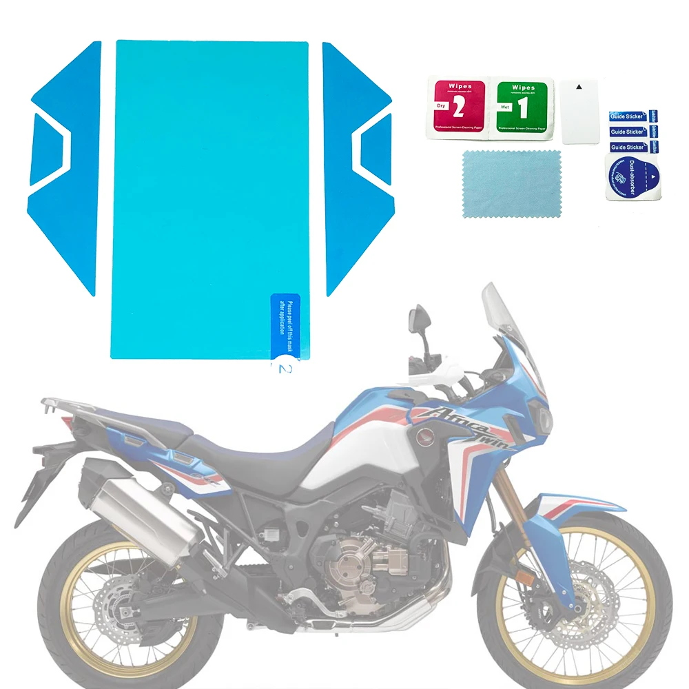 

Для Honda CRF1000L Africa Twin CRF 1000L кластерная пленка для защиты экрана от царапин 2018 2019 2020