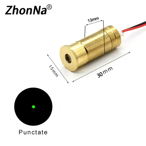 ZhonNa 532nm Green Cross Laser Module DC 3V-5V Line Generator for Wood Stone Cutting Machine Positioning And Alignment - Image 5
