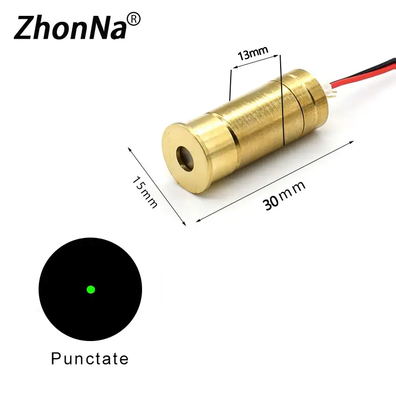 ZhonNa 532nm Green Cross Laser Module DC 3V-5V Line Generator for Wood Stone Cutting Machine Positioning And Alignment - Image 5