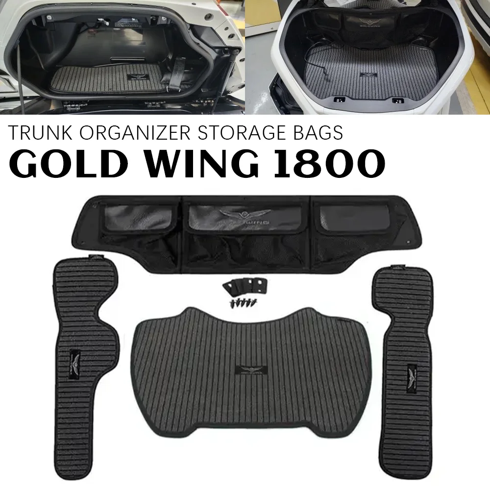 Goldwing 1800 트렁크 정리함 보관 가방, 혼다 골드윙 GL1800 액세서리, GoldWing1800 GL 1800 Goldwing GL1800 부품