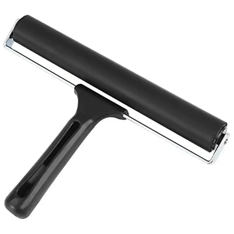 N84R 3Pcs 8인치 고무 롤러, DIY 아트 공예 페인팅, 인쇄, 판화, 잉크 및 스탬핑용 브레이어 롤러 브러시