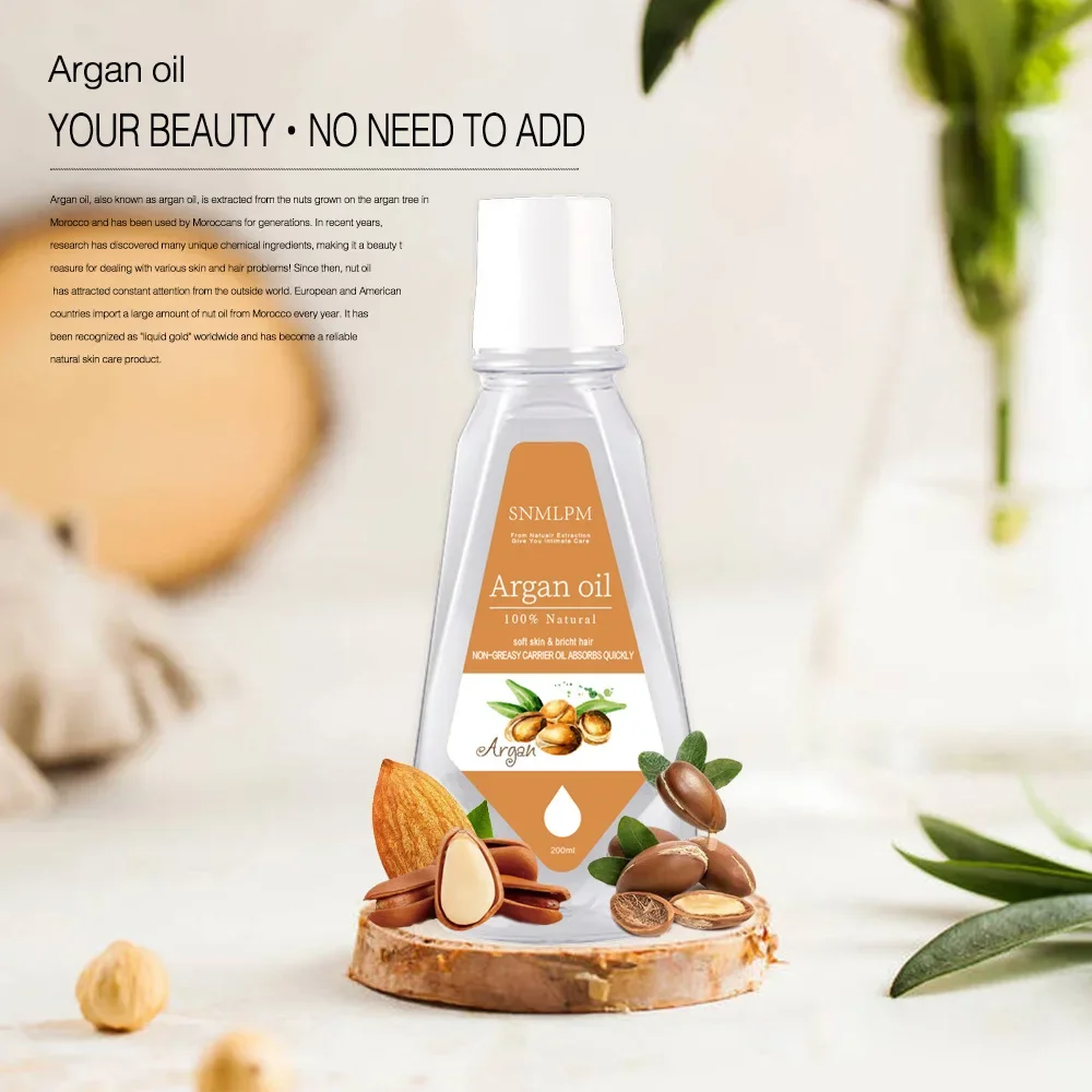 

1pcs Nut Oil FACIAL CARE Moroccan Moisturizing Hair Care Body Massage Oil 80ML Improve Drying Promotion