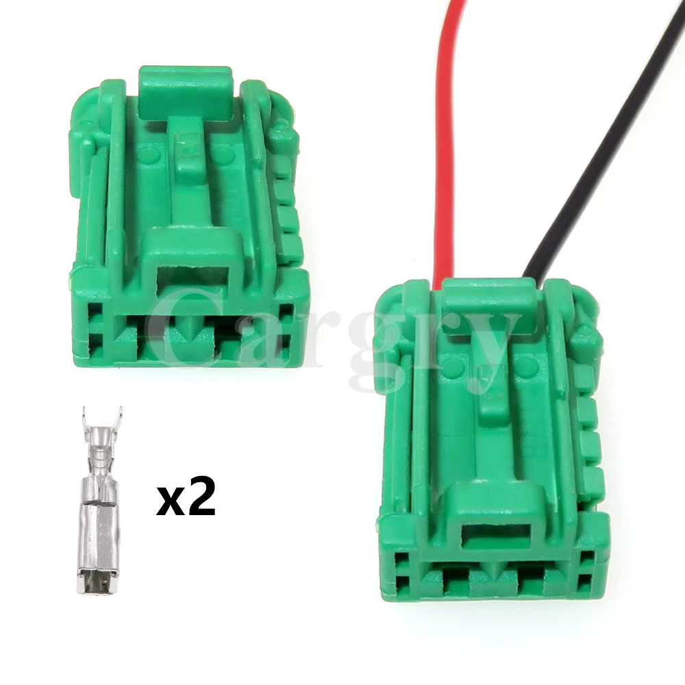 

1 Set 2P Car Starter Wiring Terminal Plug 01-3216742G7 Automotive Air Conditioning Blower Resistance Fan Socket For Nissan