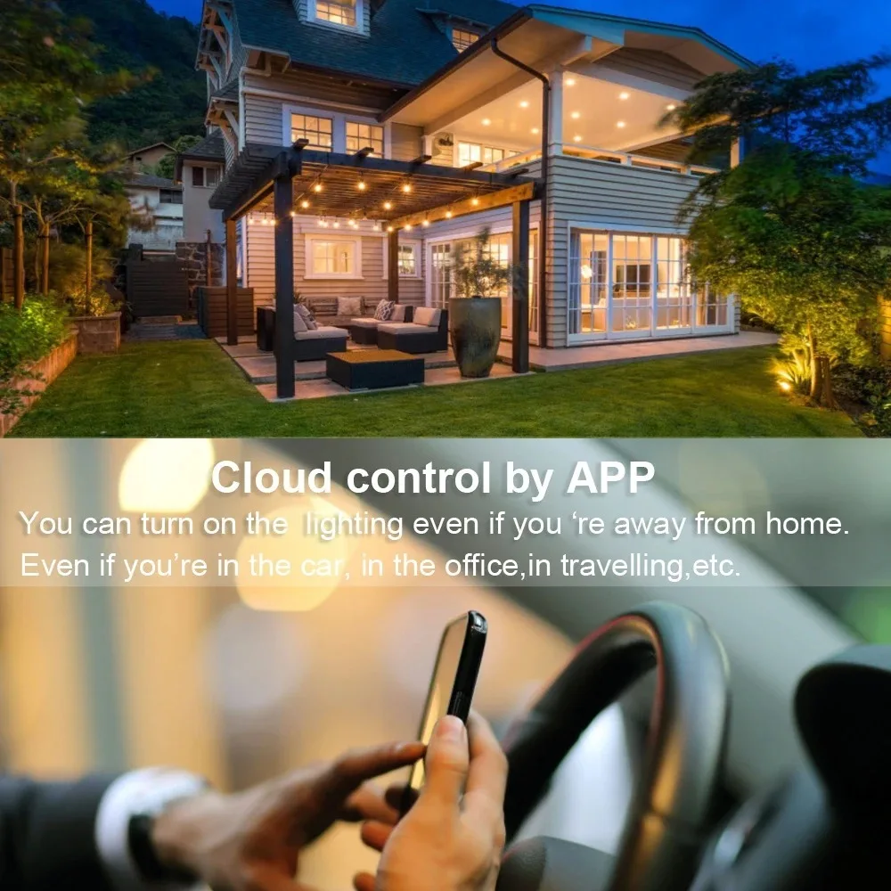 Enhanced Smart LED Controller with Touch Panel Remote - 5-in-1 WiFi & RF Technology