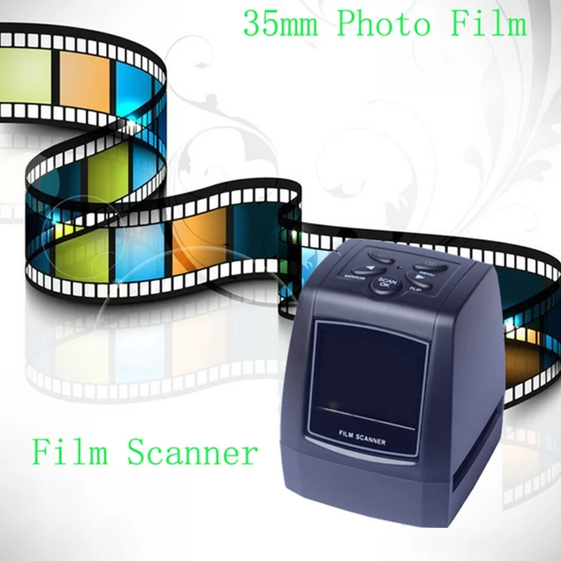 Scanner De Diapositives De Film De Téléphone Portable 35/135 Mm, Convertir  Diapositives De 35 Mm En Photo Numérique Pour Android Ios - Scanners -  AliExpress
