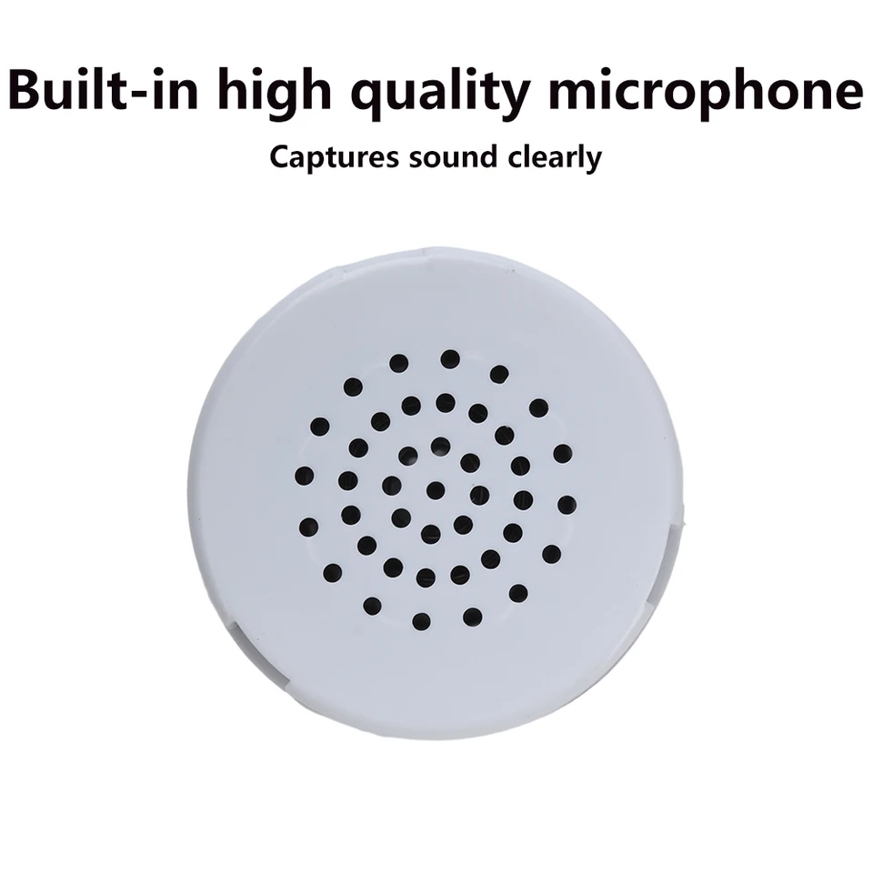 Doe-het-zelf opnamedoos, 3 W stemopnamemodule 2/4 minuten multifunctionele opneembare spraakbox module voor pluche dieren/cadeau (4 minuten