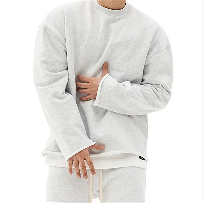

Spring Casual And Fashionable Men's Pullover, Sports And Fitness Training, Men's Running Sportswear, Men's Solid Color Top