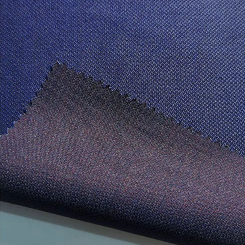 New anti-wrinkle black shiny pattern clothing fabric Spring and autumn casual suit dress vest cloth