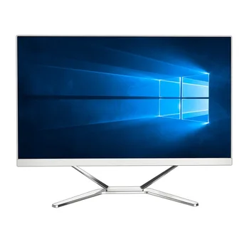 Home Integrated 24 Inch All in One PC Desktop Computer Factory Office Home  Desktop Computer for Commercial Office and Home 1