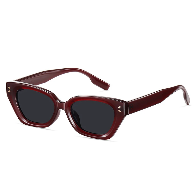 Advanced Narrow Frame Polarized Shades Women TR90 Cat Eye Sunglasses for Prescription Sunglasses Lenses Myopia Driver Goggles