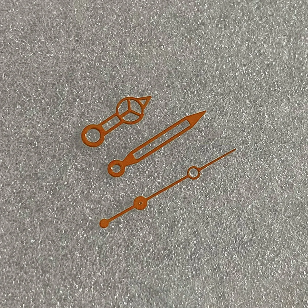 Premium Watch Needle Hands in Silver, Blue, Gold, Green, and Orange - NH35 Collection
