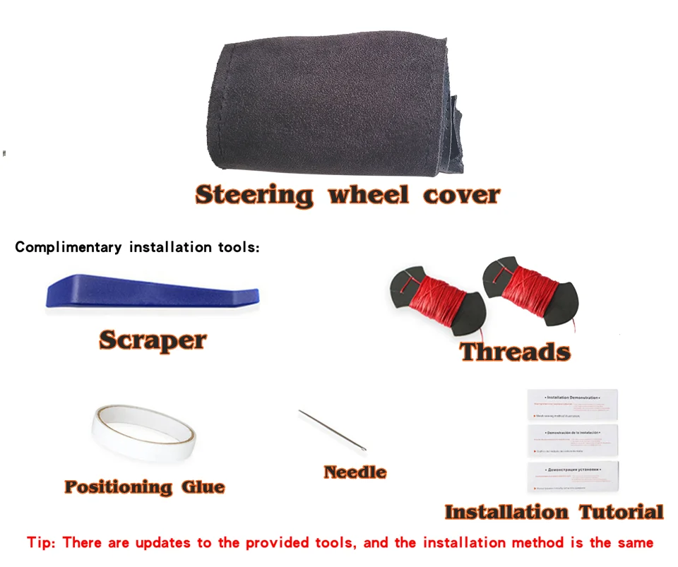 Custom Car Steering Wheel Cover Suede Carbon Fiber 100% Fit For Honda Accord 10 2018 2019 Insight 2019 Auto Interior Accessories