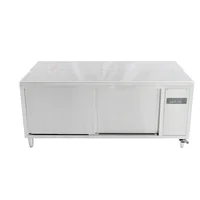 2-Door Plate Warmer Warming Cabinet For Restaurant And Hotel Kitchen Storage Made Of 304 Stainless Steel 1