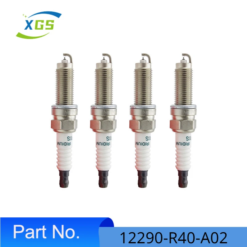 

4pcs/lot 12290-R40-A02 SXU22HCR11S Iridium Spark Plug For Honda Civic Accord Acura MDX 12290 R40 A02 SXU22HCR-11S NEW