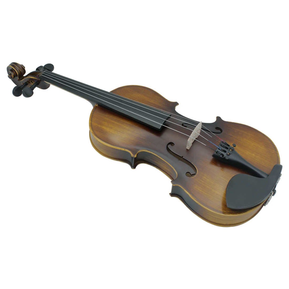Astonvilla 4/4 Vintage Violin Exquisite Sub-gloss Varnish Stylish Retro Old-fashioned Violin Beginners Stringed Music Instrument